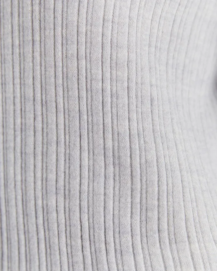Sportscraft Wool Silk Knit Shirt Grey Marle Women Shirts