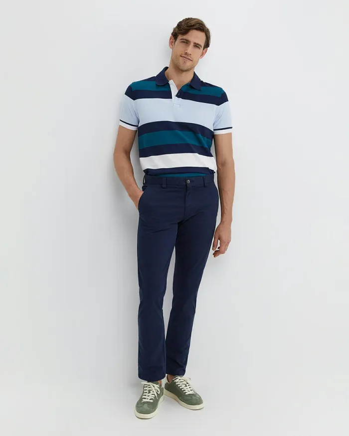 Sportscraft Yarra Polo Blue Multi Men TShirts and Polos
