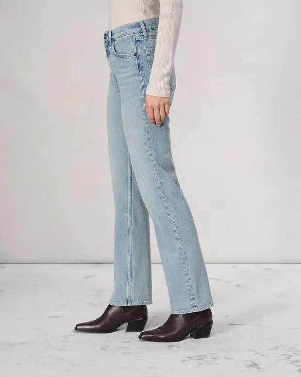 Straight and SlimJeans rag and bone Women Harlow Full Length Straight Jean Bloomfield