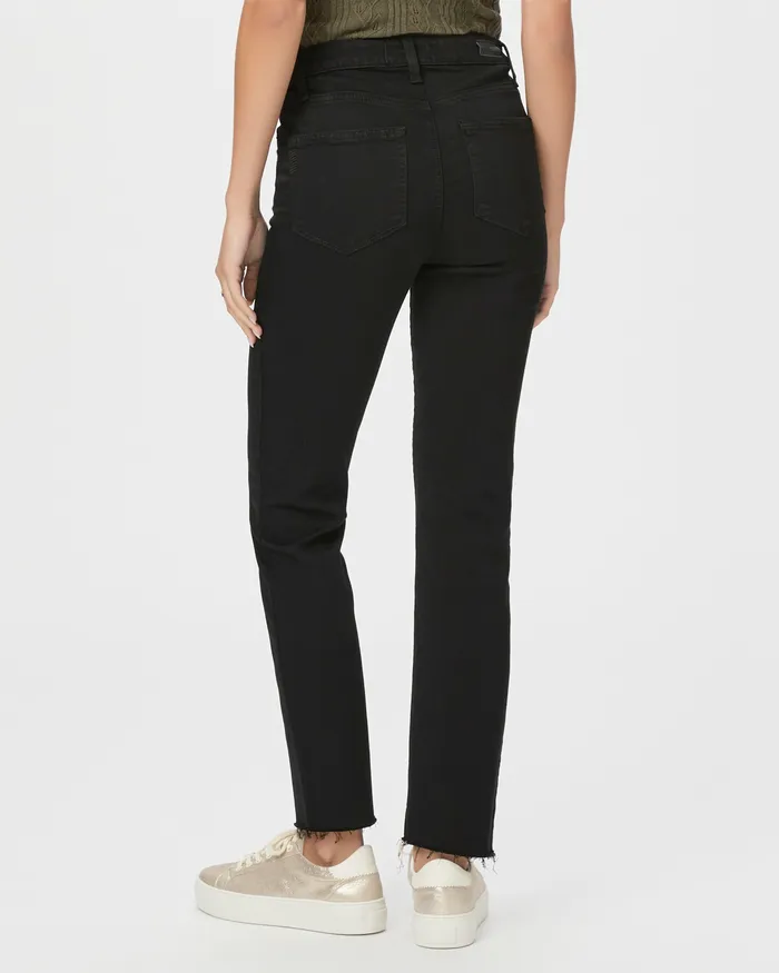 Straight Cindy Straight Jean 8211 Black Shadow PAIGE Women