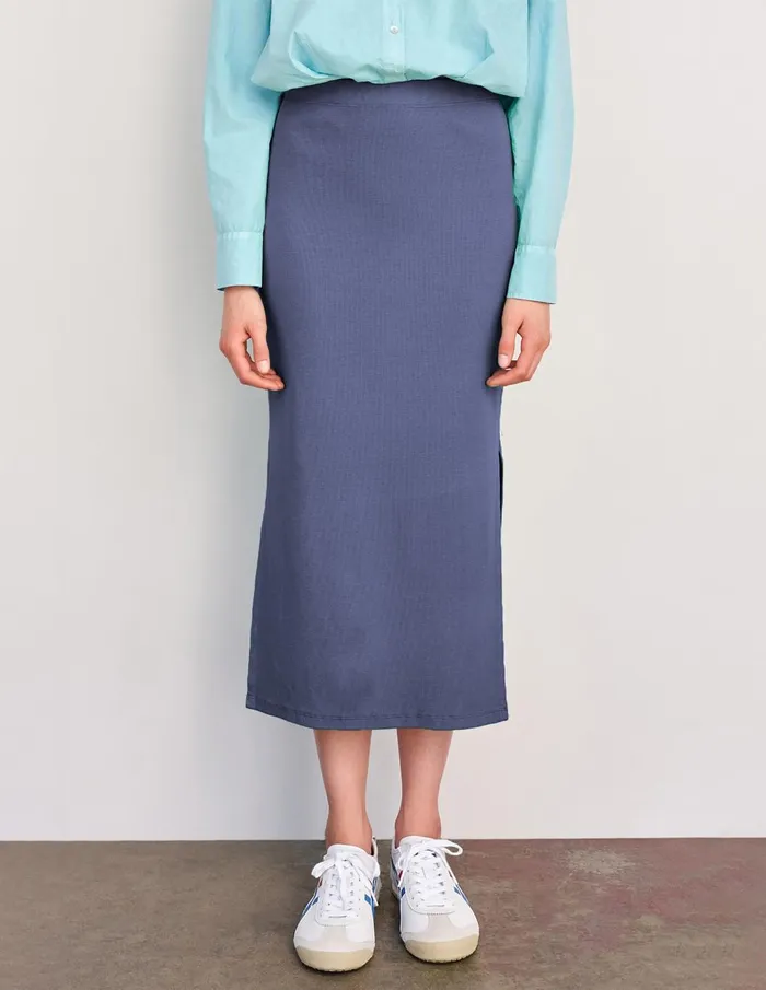 Sundry Clothing Skirts Women Women039s Long Skirt With Side Slits In Navy Navy Sundry Clothing Skirts Women Women039s Long Skirt With Side Slits In Navy Navy