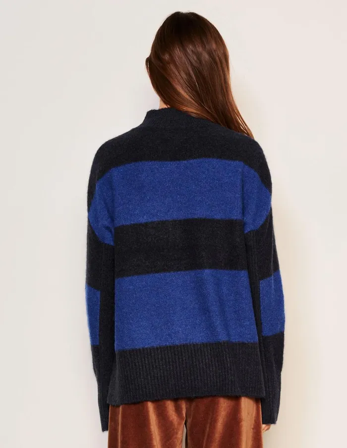 Sundry Clothing Sweaters Women Women039s Bold Stripe Tunic Sweater In Deep Navy Deep Navy Sundry Clothing Sweaters Women Women039s Bold Stripe Tunic Sweater In Deep Navy Deep Navy