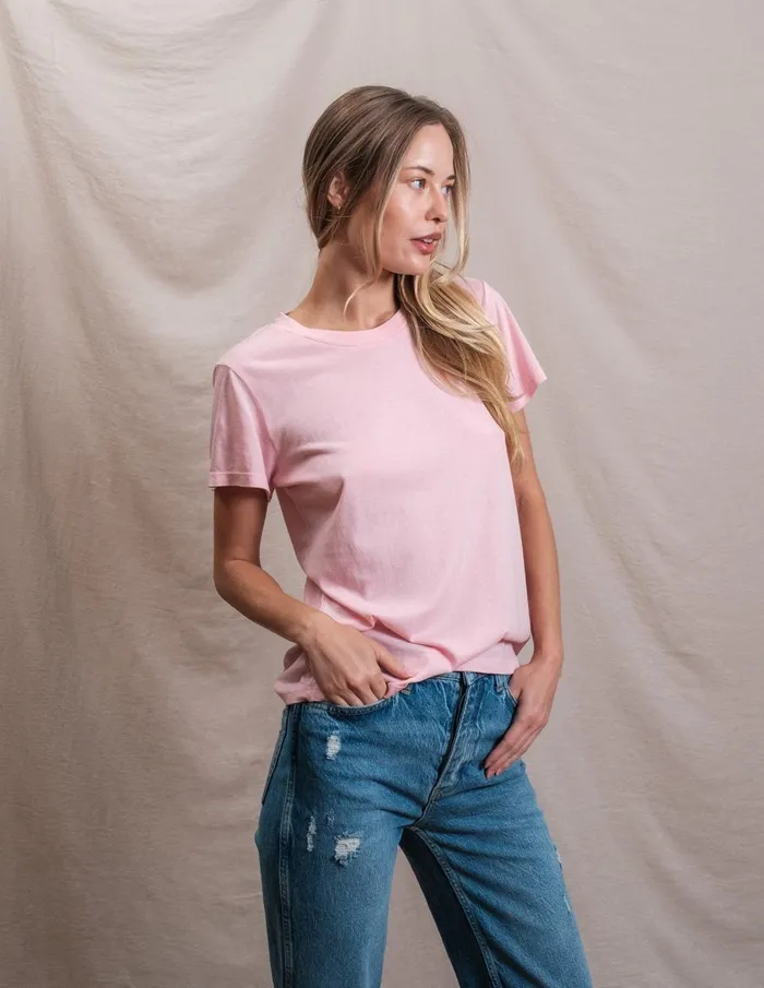 Sundry Clothing Tees Women Butter Soft Crew In Ballet Pink Ballet Pink Sundry Clothing Tees Women Butter Soft Crew In Ballet Pink Ballet Pink