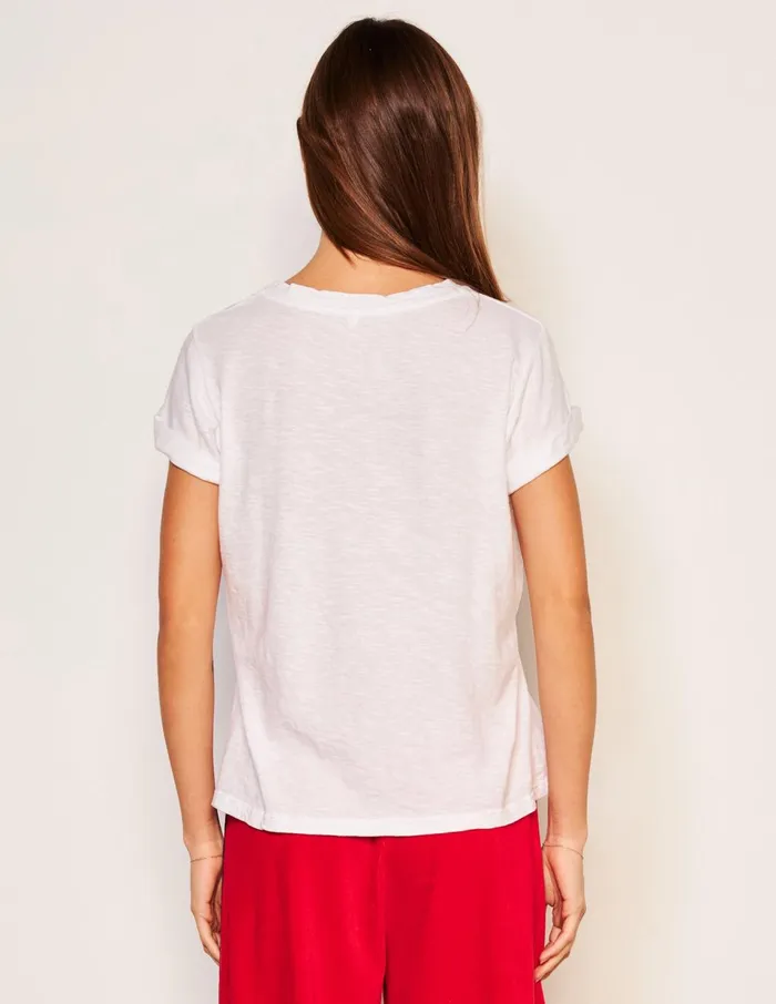 Sundry Clothing Tees Women Women039s Mammoth Rolled Sleeve Tee In Optic White Optic White Sundry Clothing Tees Women Women039s Mammoth Rolled Sleeve Tee In Optic White Optic White