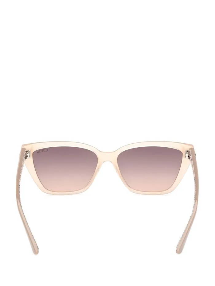 Sunglasses Women CatEye Signature G Sunglasses Blush GUESS