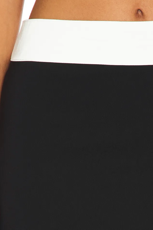 Sutton Mini Skirt Black and Ivory Women Lovers and Friends Skirts Sutton Mini Skirt Black and Ivory Women Lovers and Friends Skirts