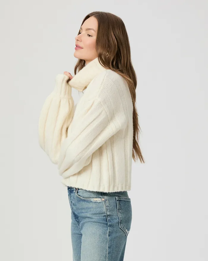 Sweaters and Sweatshirts PAIGE Women Roselia Sweater 8211 Ivory Sweaters and Sweatshirts PAIGE Women Roselia Sweater 8211 Ivory