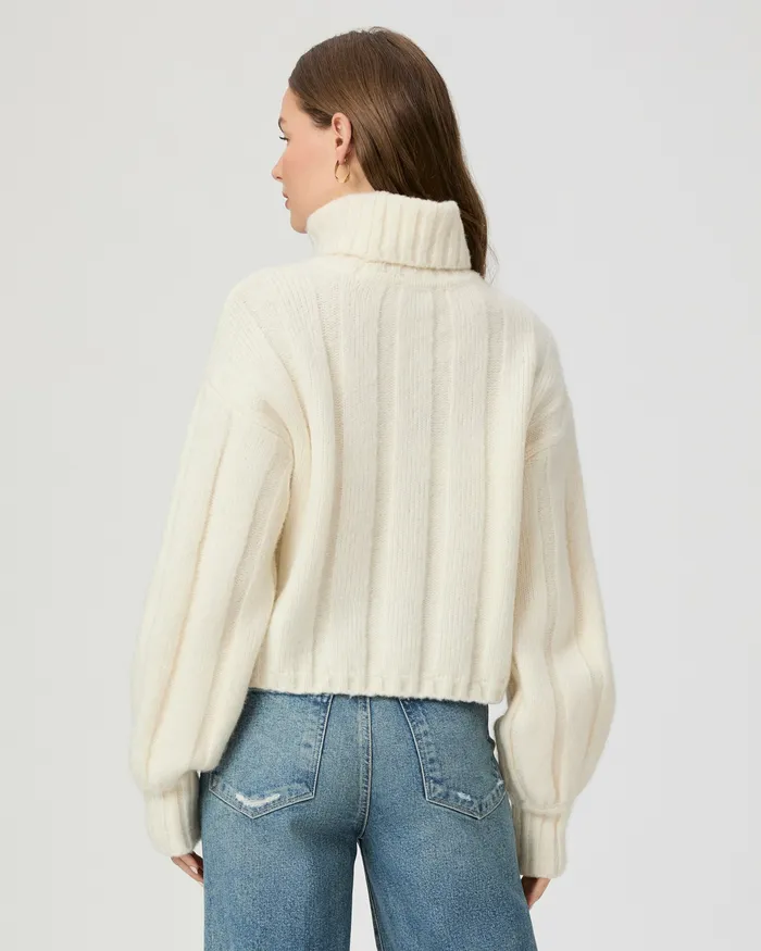 Sweaters and Sweatshirts PAIGE Women Roselia Sweater 8211 Ivory Sweaters and Sweatshirts PAIGE Women Roselia Sweater 8211 Ivory