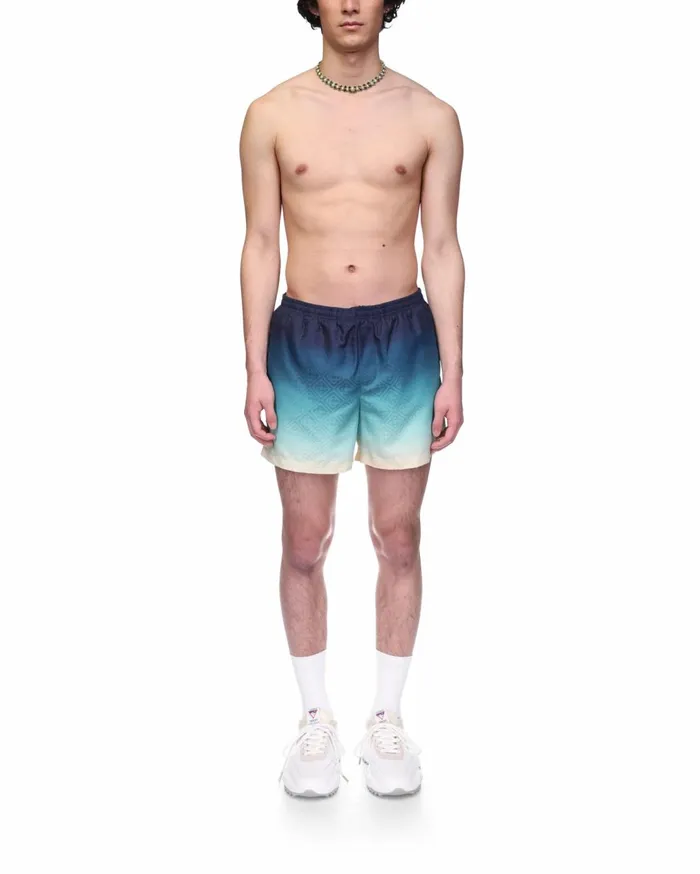 Swimwear Men Casablanca Paris Midnight Gradient Swim Trunks