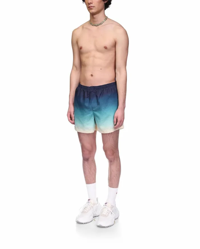 Swimwear Men Casablanca Paris Midnight Gradient Swim Trunks