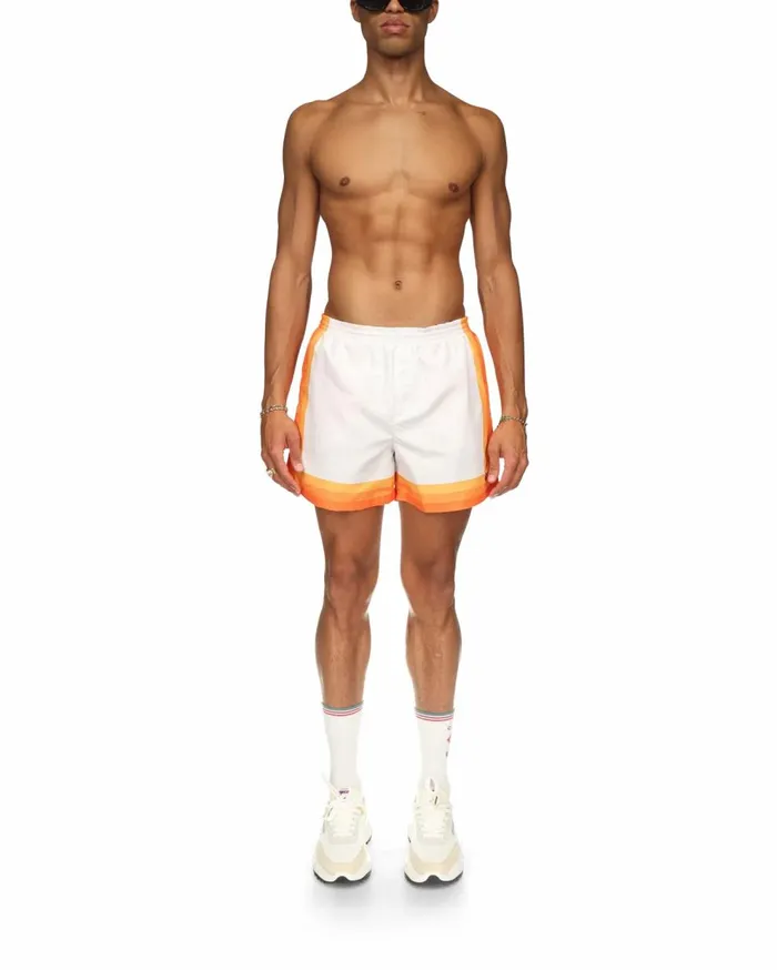 Swimwear Men Casablanca Paris Orange Gradient Swim Trunks Swimwear Men Casablanca Paris Orange Gradient Swim Trunks