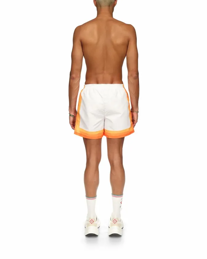 Swimwear Men Casablanca Paris Orange Gradient Swim Trunks Swimwear Men Casablanca Paris Orange Gradient Swim Trunks