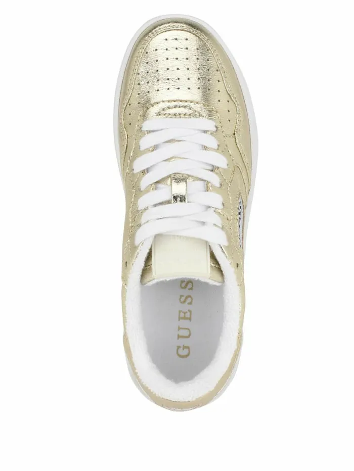 Sybela LowTop Sneakers Gold Women Sneakers GUESS Sybela LowTop Sneakers Gold Women Sneakers GUESS