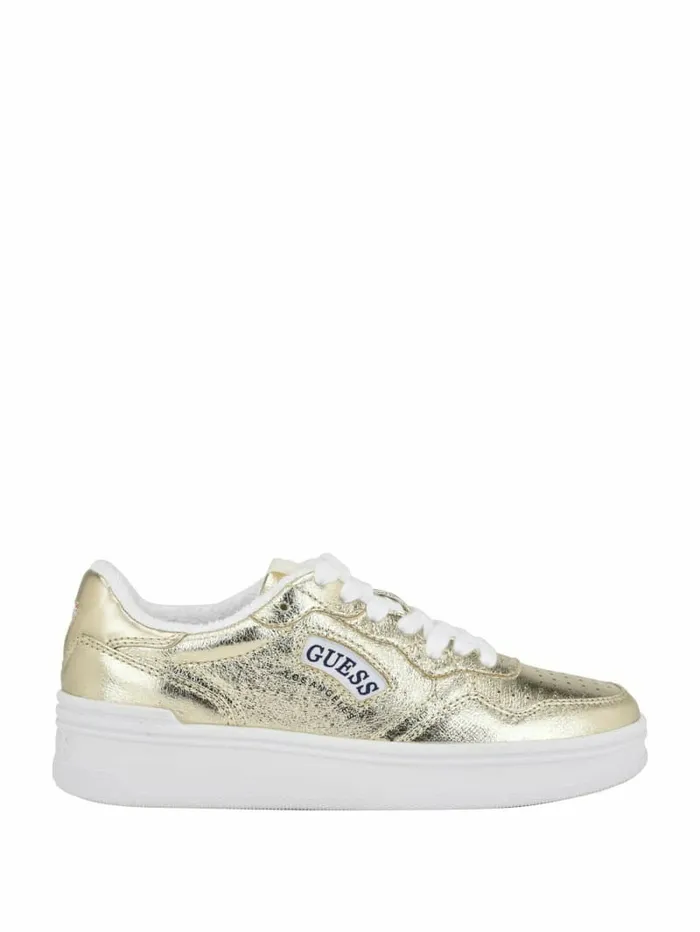 Sybela LowTop Sneakers Gold Women Sneakers GUESS Sybela LowTop Sneakers Gold Women Sneakers GUESS
