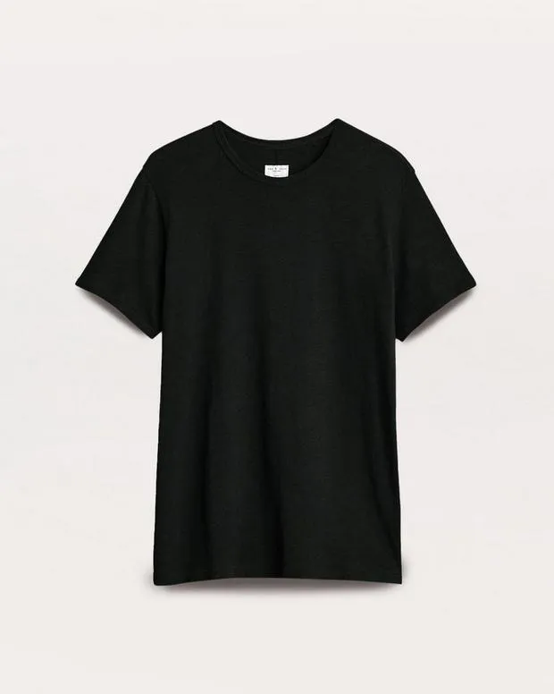 TShirts and Henleys Men Classic Flame Tee WhiteDeep NavyJet Black rag and bone