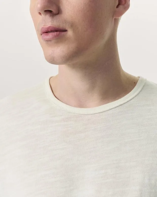 TShirts and Henleys Men rag and bone Classic Flame Tee WhiteDeep NavyJet Black