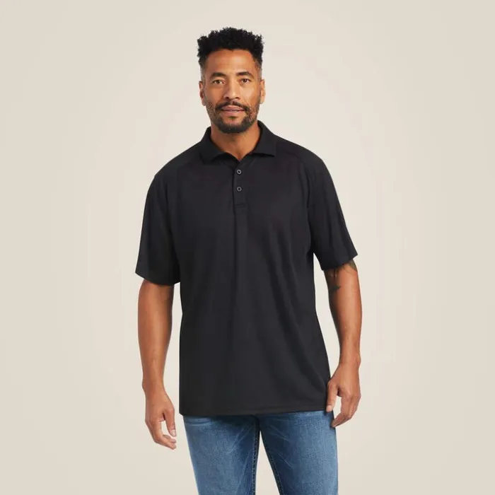 TShirts and Polos Men Ariat AC Polo Black