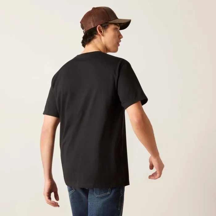 TShirts and Polos Men Ariat Ariat Durango Diamond TShirt Black