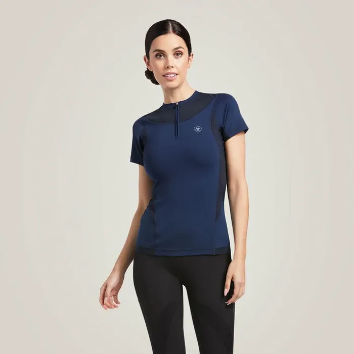 TShirts and Tops Women Ariat Ascent Crew Baselayer Navy