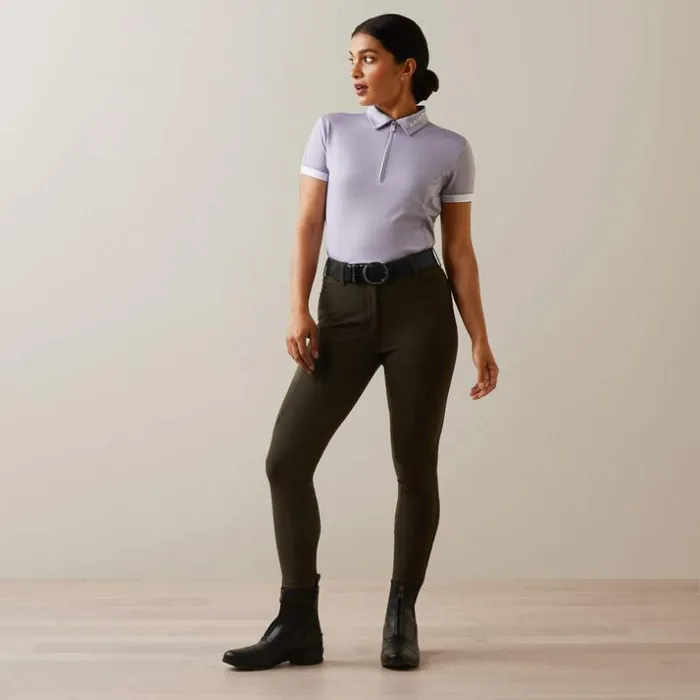 TShirts and Tops Women Ariat Bandera 14 Zip Polo Heirloom Lilac TShirts and Tops Women Ariat Bandera 14 Zip Polo Heirloom Lilac