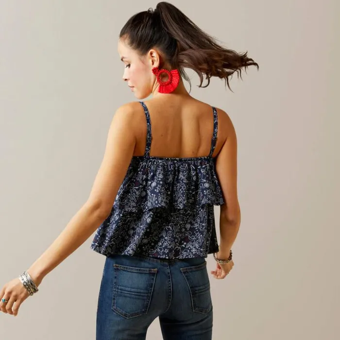 TShirts and Tops Women Ariat Howdy Print Top Multi Print TShirts and Tops Women Ariat Howdy Print Top Multi Print