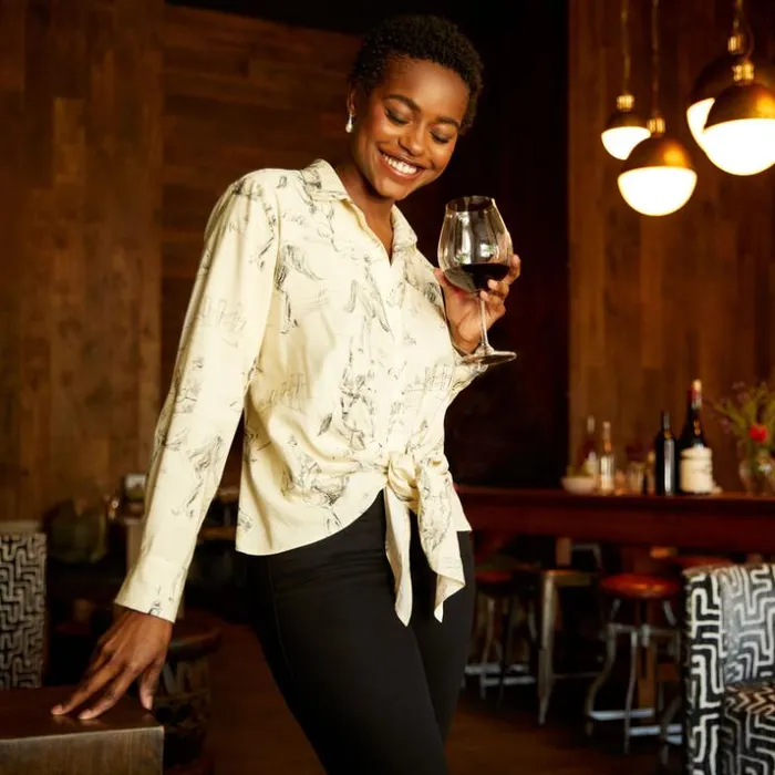 TShirts and Tops Women Ariat Larkspur Blouse Ivory Toile TShirts and Tops Women Ariat Larkspur Blouse Ivory Toile