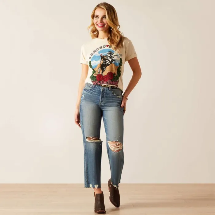 TShirts and Tops Women Ariat Rancho Rodeo TShirt Summer Sand