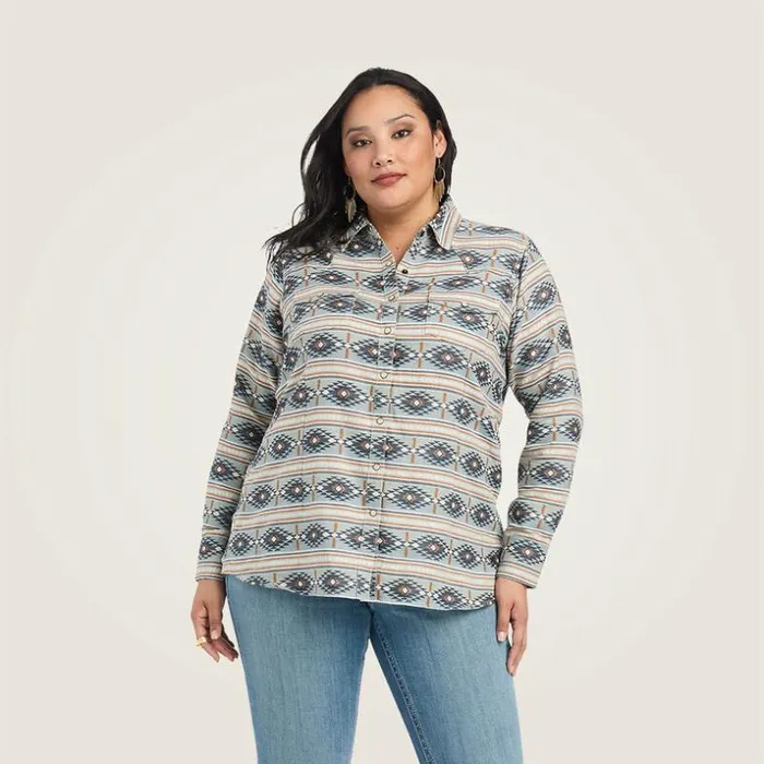 TShirts and Tops Women Ariat REAL Creekside Shirt Creekside Jacquard TShirts and Tops Women Ariat REAL Creekside Shirt Creekside Jacquard