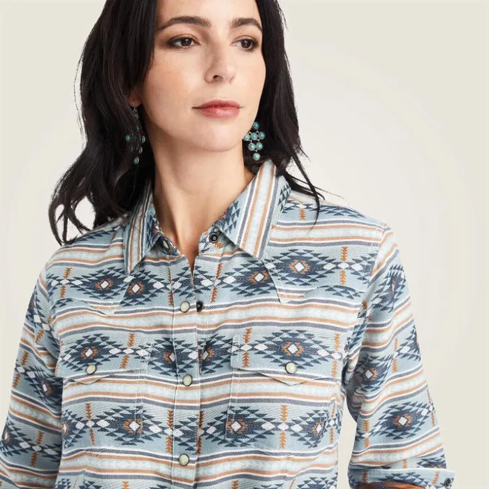 TShirts and Tops Women Ariat REAL Creekside Shirt Creekside Jacquard TShirts and Tops Women Ariat REAL Creekside Shirt Creekside Jacquard