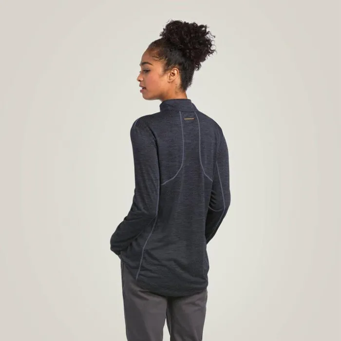 TShirts and Tops Women Ariat Rebar Evolution 12 Zip Top Black TShirts and Tops Women Ariat Rebar Evolution 12 Zip Top Black