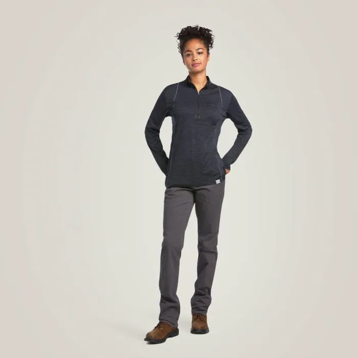 TShirts and Tops Women Ariat Rebar Evolution 12 Zip Top Black TShirts and Tops Women Ariat Rebar Evolution 12 Zip Top Black