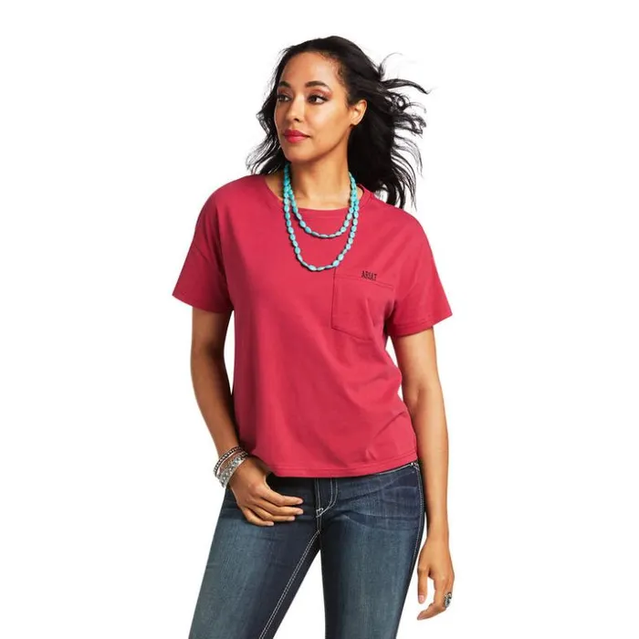 TShirts and Tops Women Ariat Rodeo Show Tee Red Bud TShirts and Tops Women Ariat Rodeo Show Tee Red Bud