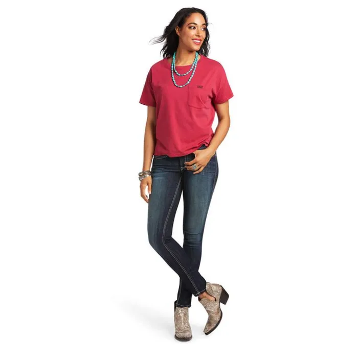 TShirts and Tops Women Ariat Rodeo Show Tee Red Bud TShirts and Tops Women Ariat Rodeo Show Tee Red Bud
