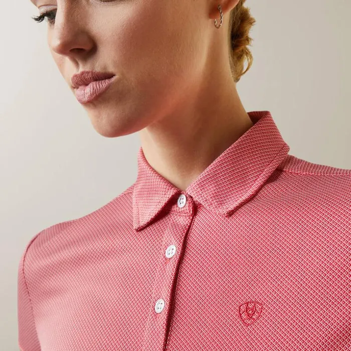 TShirts and Tops Women Ariat Talent Polo Flag Red TShirts and Tops Women Ariat Talent Polo Flag Red