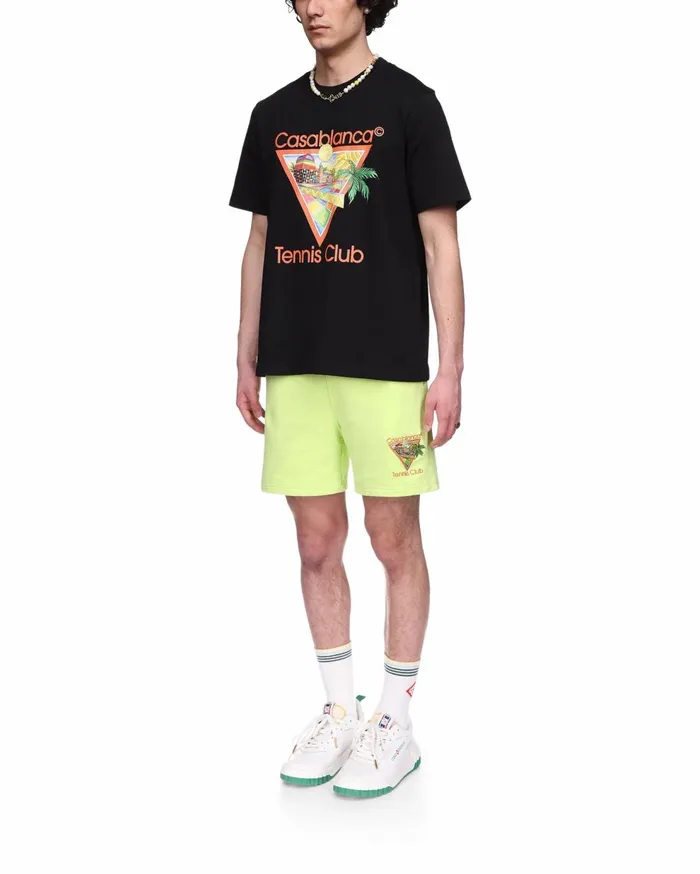 TShirts MenWomen Casablanca Paris Afro Cubism Tennis Club TShirt