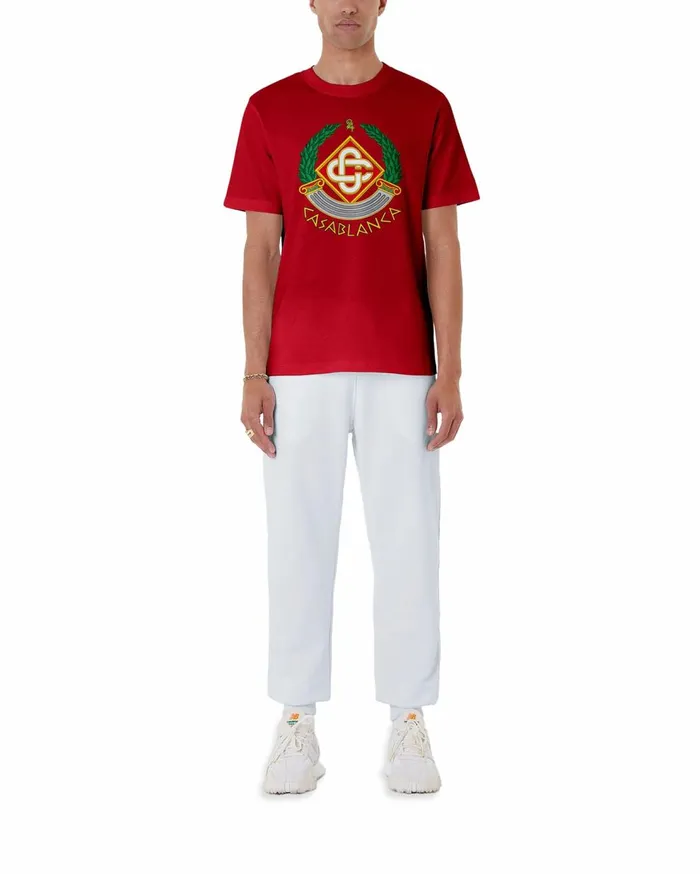 TShirts MenWomen Casablanca Paris Casa Crest TShirt