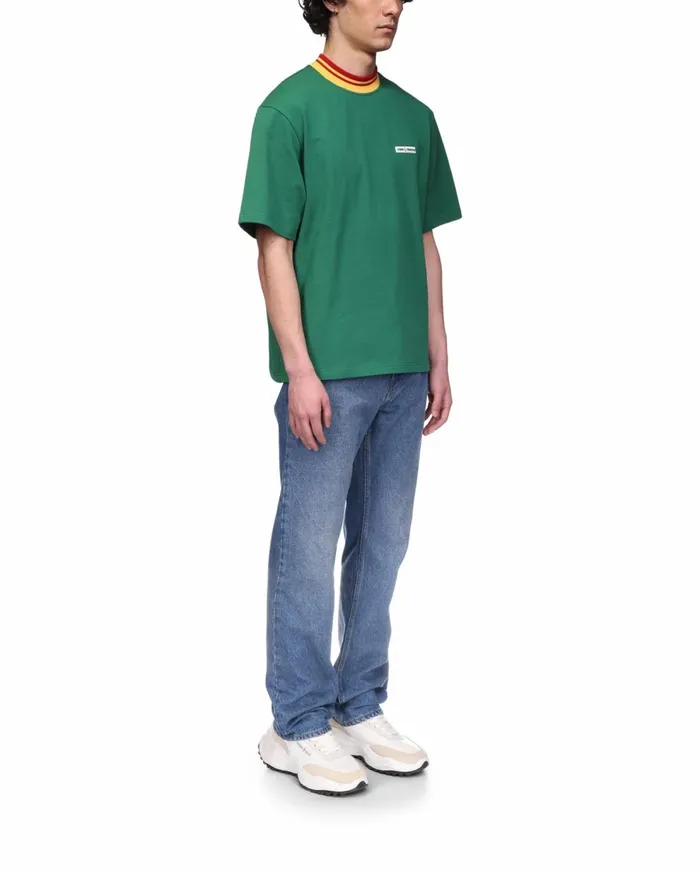TShirts MenWomen Casablanca Paris Evergreen Oversized TShirt TShirts MenWomen Casablanca Paris Evergreen Oversized TShirt