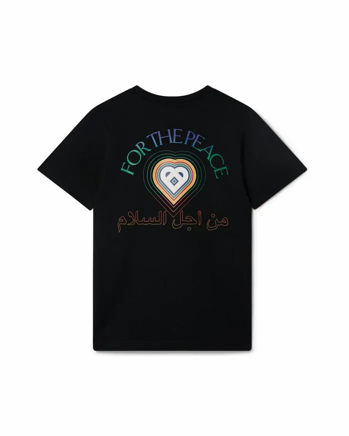 TShirts MenWomen Casablanca Paris For The Peace TShirt