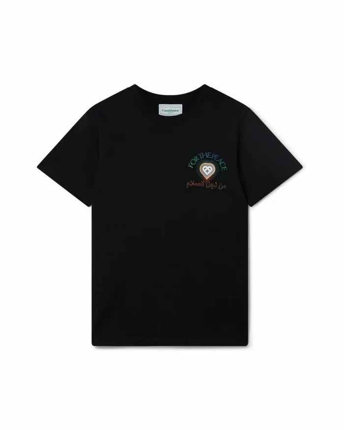 TShirts MenWomen Casablanca Paris For The Peace TShirt