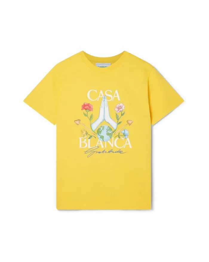 TShirts MenWomen Casablanca Paris Gratitude TShirt