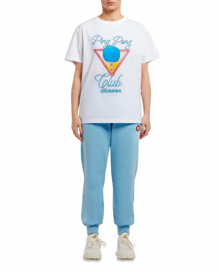 TShirts Women Casablanca Paris Ping Pong Club Okinawa Tshirt