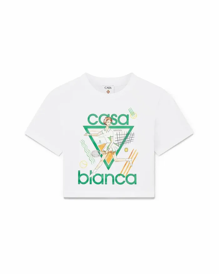 TShirts Women Casablanca Paris Tennis Girl Baby TShirt