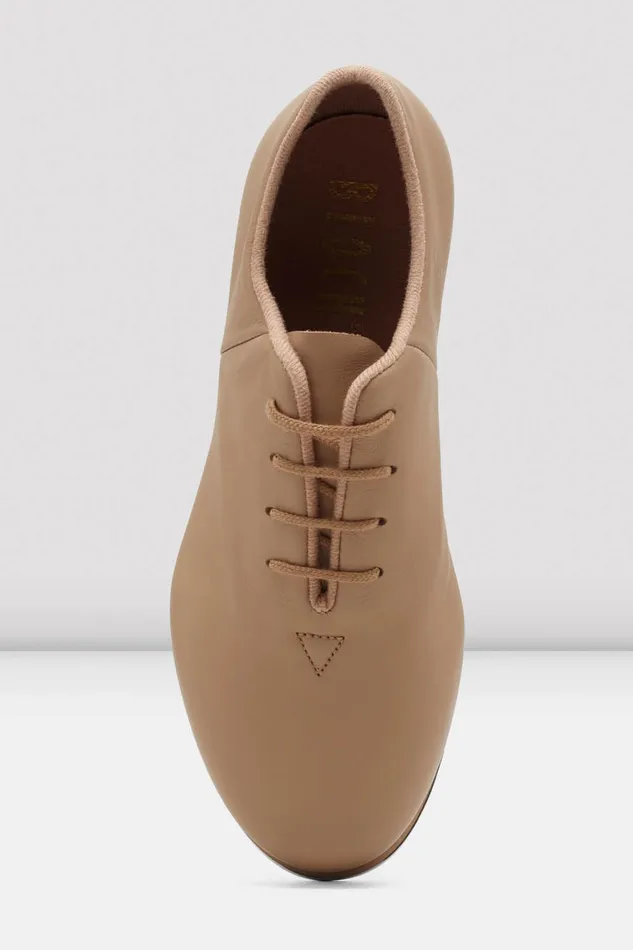 Tap Bloch Adult Ladies Sync Tap Leather Tap Shoes Tan Leather