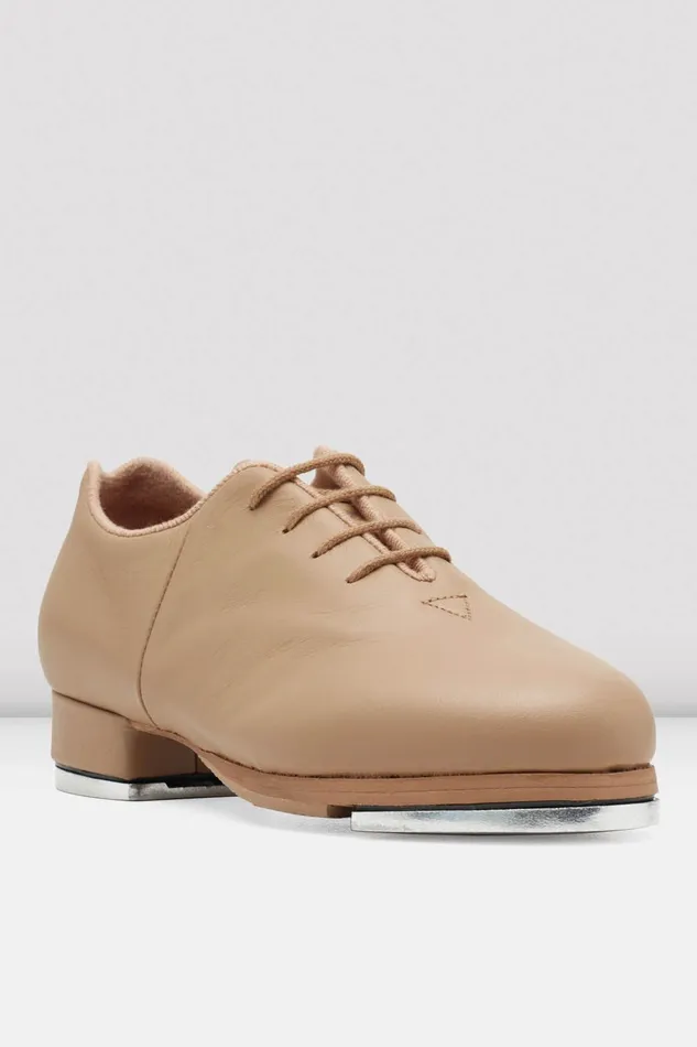 Tap Bloch Adult Ladies Sync Tap Leather Tap Shoes Tan Leather
