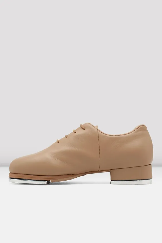 Tap Bloch Adult Ladies Sync Tap Leather Tap Shoes Tan Leather