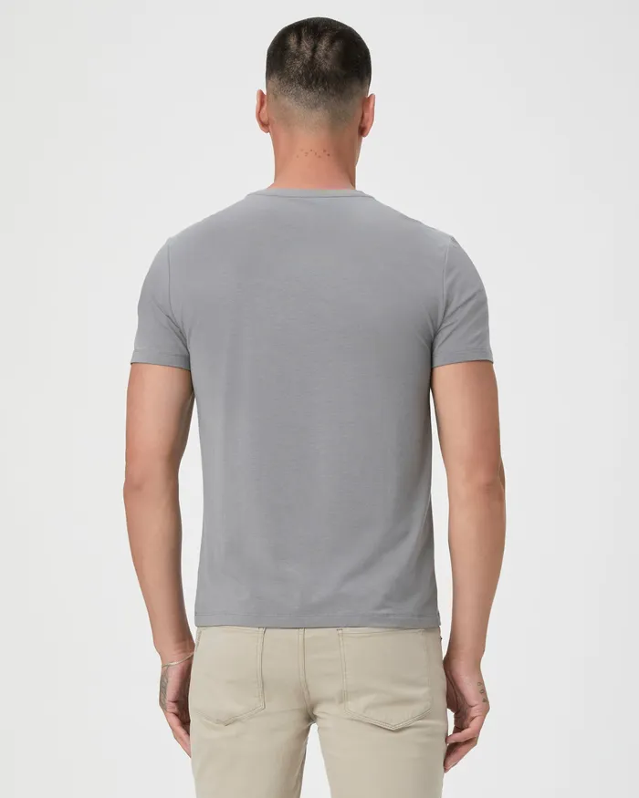 Tees PAIGE Men Cash Crew Tee 8211 Dawn Grey Tees PAIGE Men Cash Crew Tee 8211 Dawn Grey