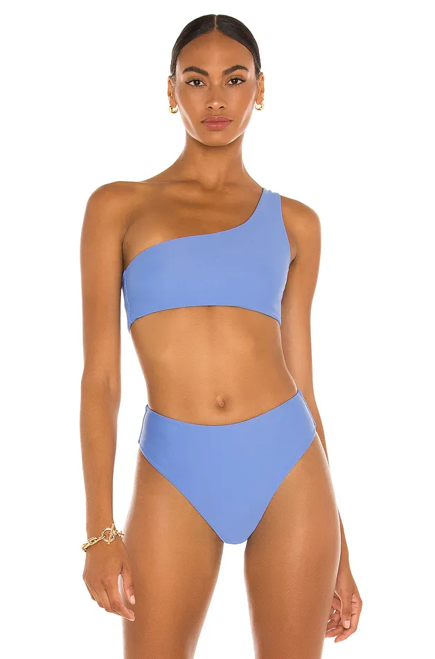 The Camille Top Baja Blue Women Lovers and Friends Swimwear