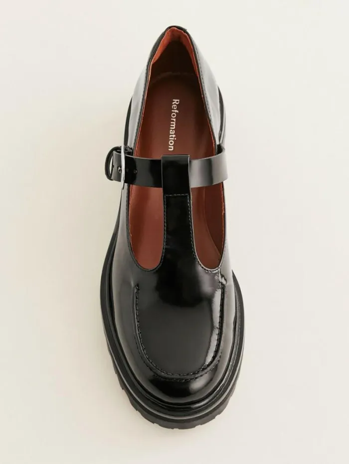 The Reformation Abalonia Chunky Maryjane Black 8211 Shoes