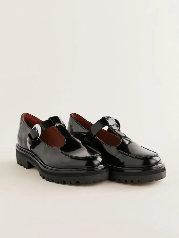 The Reformation Abalonia Chunky Maryjane Black 8211 Shoes