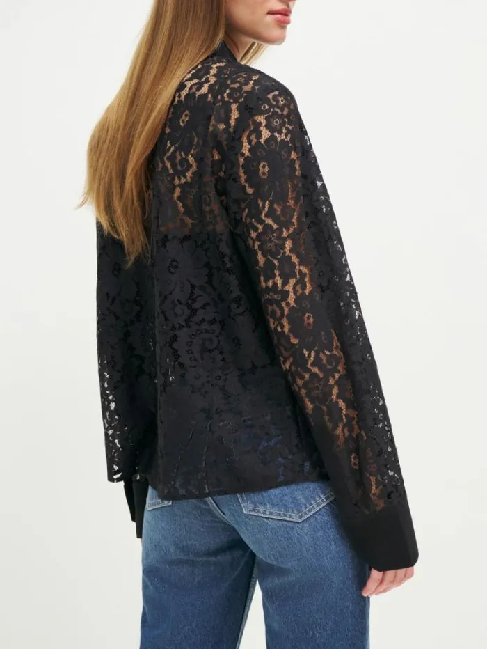 The Reformation Anja Top Black 8211 Clothing